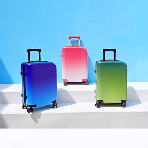 YANG 20inch Student Gradient Suitcase Blue
